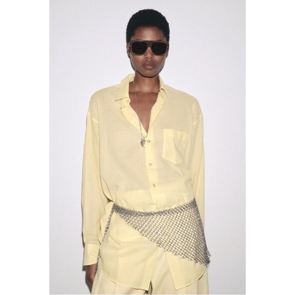 ZARA METAL MESH BELT - Picture 1 of 6